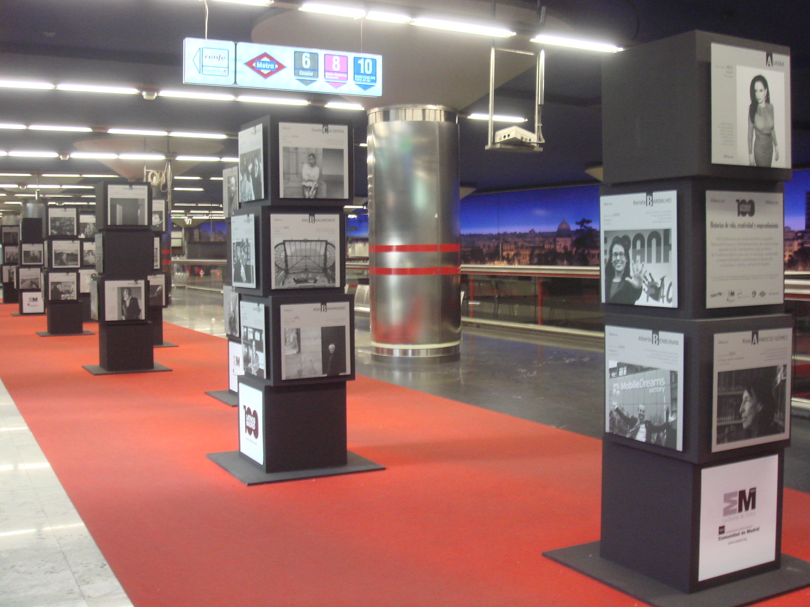 Exposición '100 Latinos en Madrid'