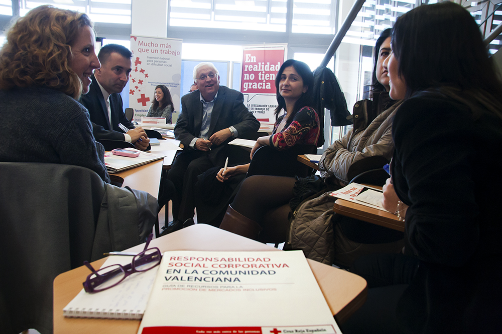 Jornada de Cruz Roja CV para la promoción del empleo y la RSE entre el mundo empresarial