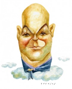 Caricatura Kike Sarasola, estereotipo divo - TURCIOS Caricatura Kike Sarasola, estereotipo divo - TURCIOS