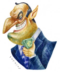 Caricatura estereotipo empresario - TURCIOS Caricatura estereotipo empresario - TURCIOS