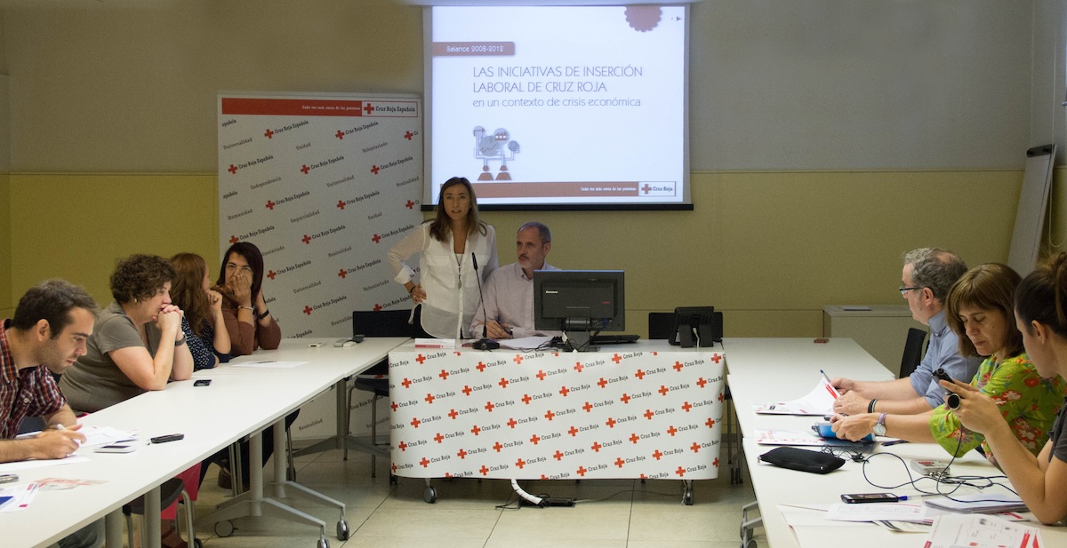 Balance 2008 - 2012 Plan de Empleo de Cruz Roja